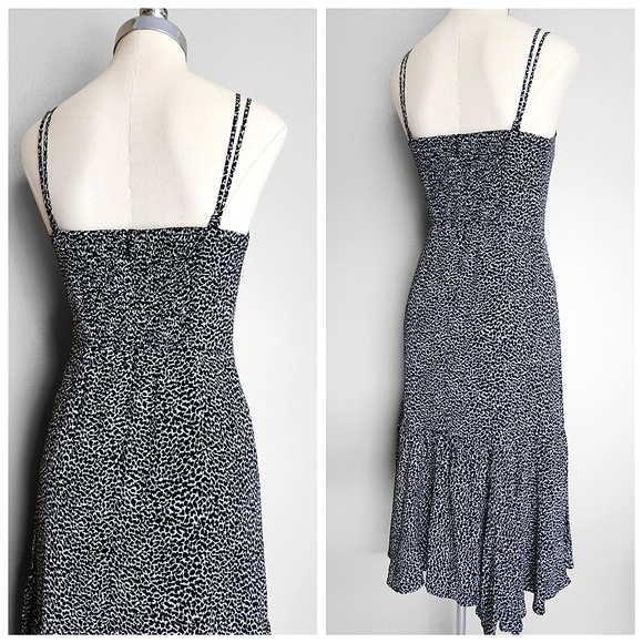 NWT Anthropologie Tina Flounced Midi Dress - Picture 4 of 14